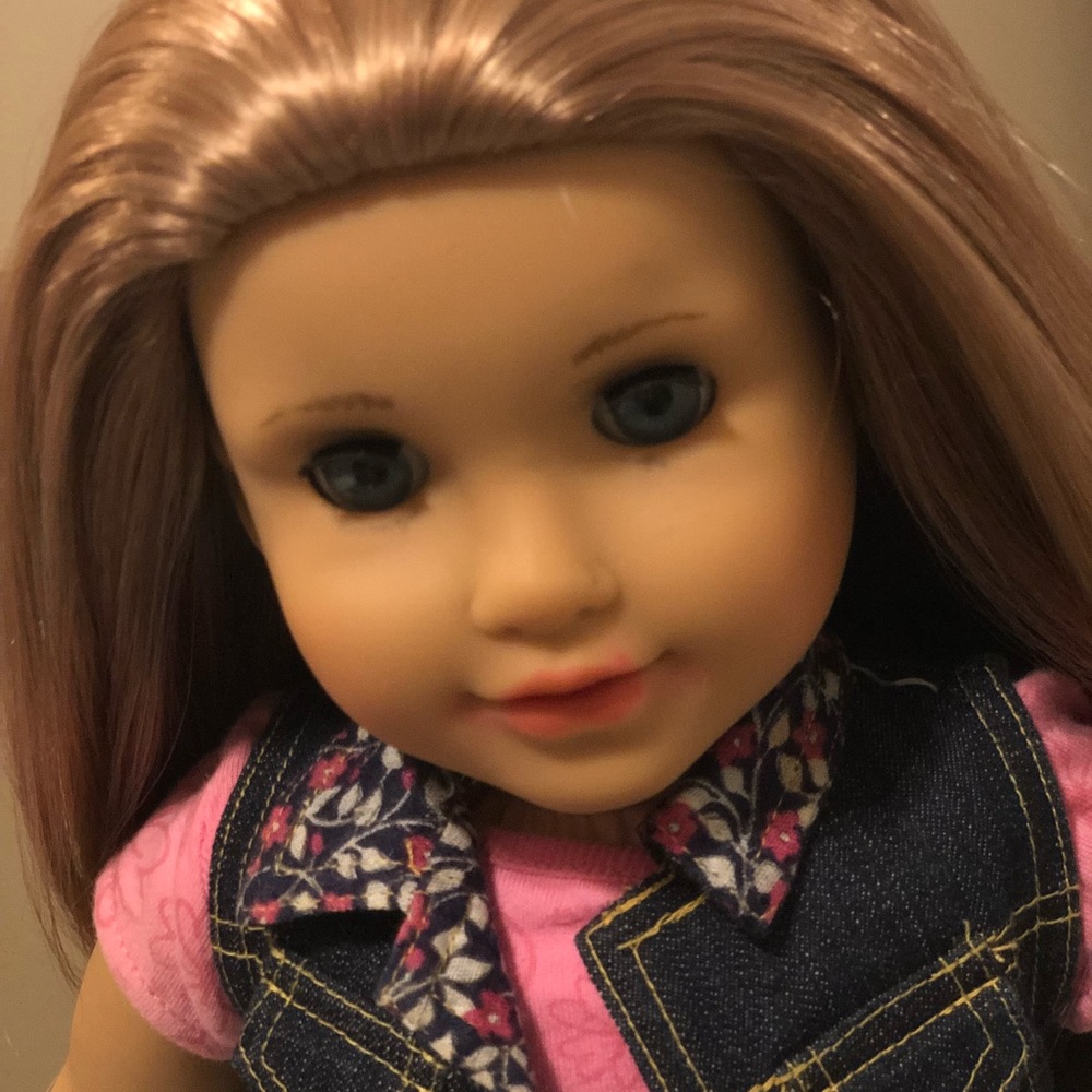 American girl Blonde hair